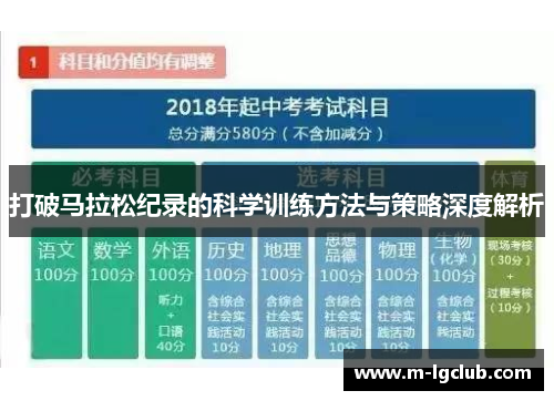 打破马拉松纪录的科学训练方法与策略深度解析